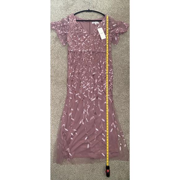 Ever Pretty - NWT - Sparkly Pink Sequin Long Formal Dress - Picture 6 of 12